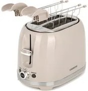 Tostapane 2 fette 7 livelli di tostatura 850 W tortora