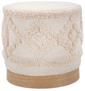 Pouf Elegante in Damasco Ø 40x40