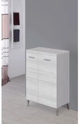 Base Multiuso a Terra 85 Cm Due Ante Feridras "Stella" Grigio