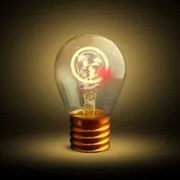 Lampadina bacio LED decorativa e ricaricabile