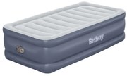 Letto Gonfiabile Bestway Tritech Singolo 191x97x51 cm Supporta fino a 150 kg si Gonfia in 3 Minuti con Rinforzo Perimetrale