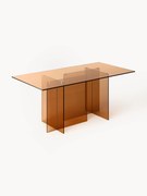 Tavolo in vetro Anouk, 180 x 90 cm