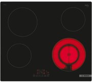 Bosch - Vitro Tabella 60 cm PKF611BB8E - Tipo di comando: nella parte anteriore - design: senza fotogramma - doppia zona - nero