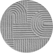 Tappeto rotondo grigio chiaro ø 200 cm Art - Ayyildiz Carpets