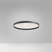 Acelia p/m - plafoniera led nero 3000-4000 k 2100-2200lm 40w d.50cm...