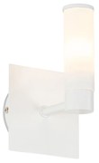 Lampada da parete per bagno moderna bianca IP44 - Bath