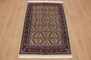 Moud Tappeto 100x150 (Iran) Annodato A Mano
