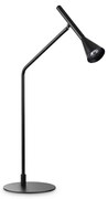 Lampada Da Scrivania Moderna Diesis Metallo Nero Led 6,5W 3000K