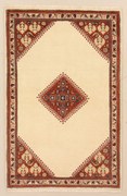 Rizbaft Tappeto persiano 130x90 (Iran) Annodato A Mano