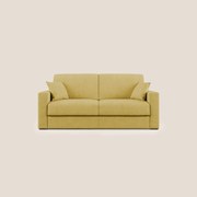 Best Divano letto matrimoniale in tessuto impermeabile T02 giallo