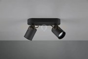 Barra 2 faretti pago 803500232metallo nero