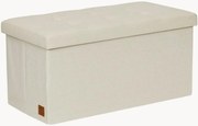 Panca contenitore in lino Premium Natur
