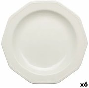 Piatto da pranzo Churchill Artic White Bianco Ceramica servizio di piatti Ø 27 cm (6 Unità)