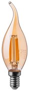 Lampadina LED FILAMENT AMBER E14/4W/230V 2200K