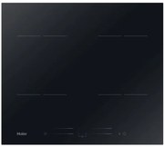 Haier Piano Cottura HAISJ64MC a Induzione 4 Zone Cottura da 59 cm Colore Nero