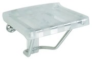 Sedile per doccia 38x46 cm, argento