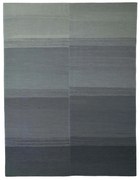 Kilim Tappeto 290 x 220 Nero (Iran) Tessuto A Mano