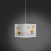 Sospensione Moderna 1 Luce In Polilux Xxl Decokids Giraffa Made In Italy