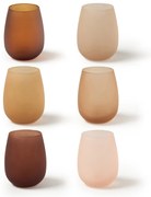 Set di 6 bicchieri Happy Hour