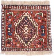 Yalameh Tappeto persiano 40x40 (Iran) Annodato A Mano