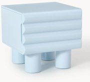 Comodino blu con cassetto Fana