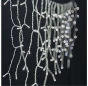 Nedis WIFILXC03W400 - Tenda di Natale LED 400xLED/8 funzioni 11m IP65 Wi-Fi Tuya