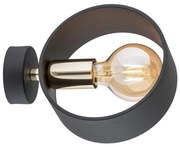 Argon 4069 - Applique AMADORA 1xE27/15W/230V nero