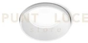 Thessaly faretto da incasso 1 luce bordo raso bianco ip54 attacco g...