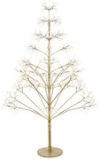 L'ocanera Albero oro luminoso con led " Foresta di luci" h 120 cm