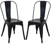 AGATHA - Set 2 sedie industrial