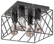 Rabalux 71027 - Lampada da soffitto BOROO 4xE27/25W/230V