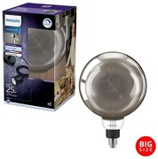 Lampadina LED dimmerabile SMOKY VINTAGE Philips E27/6,5W/230V 4000K