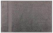 Asciugamano in cotone grigio scuro 50x30 cm Chicago - Foutastic