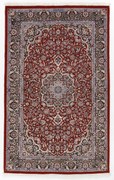 Isfahan Tappeto 170 x 110 (Iran) Annodato A Mano