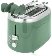 Tostapane 2 fette 850 W verde