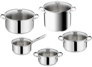 Tefal - Set di pentole da 10 pezzi DAILY COOK in acciaio inox