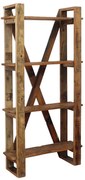 TEMPUS - mobile in legno riciclato con 4 ripiani