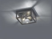 Garonne plafoniera da esterno doppia lampadina fusione di alluminio...