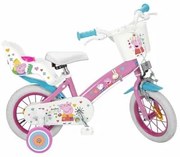 Bicicletta per Bambini Peppa Pig   12" Rosa