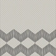 Mutina Tape Zigzag Half Piastrella Cm 20,5x20,5 White