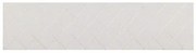 Tappeto DKD Home Decor Bianco Rombos Moderno (60 x 240 x 2,2 cm)