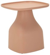 Tavolinetto Gea Rosa cm 48x48x50 Design Moderno Elegante