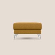 Star Pouf con piedini alti in microfibra impermeabile T11 giallo