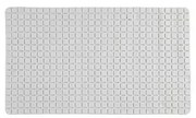 Tappeto Antiscivolo In PVC Per Doccia Mosaico Bianco 40x70 cm