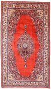 Sarouk Tappeto persiano 350x190 Rosso (Iran) Annodato A Mano