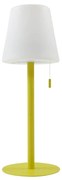 Lindby - Azalea LED Portable Lampada da Tavolo IP44 Bianco/Giallo Lindby