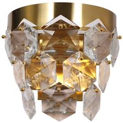 Applique di cristallo GRACE 2xE14/40W/230V oro