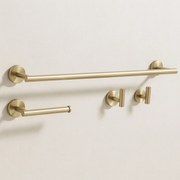 Set accessori da bagno Ari Brush Gold 4 pezzi