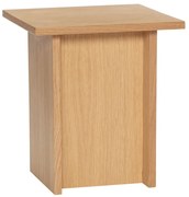 Tavolo pieghevole in rovere 35x35 cm Straight - Hübsch