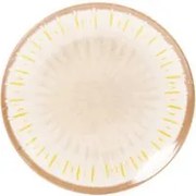 Piatto frutta 23 cm in melammina beige Soler